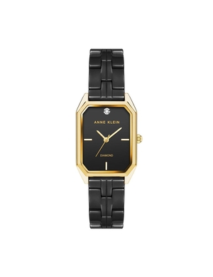 Céramique Anne Klein Octagonal Diamond Dial Watch   | QNI-0737991